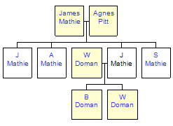 Mini tree diagram