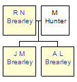 Mini tree diagram