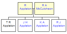 Mini tree diagram