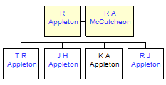 Mini tree diagram