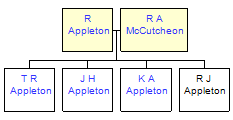 Mini tree diagram