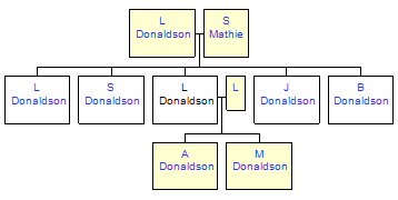 Mini tree diagram