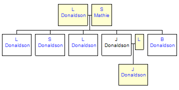 Mini tree diagram