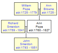 Mini tree diagram