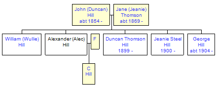 Mini tree diagram