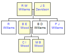 Mini tree diagram