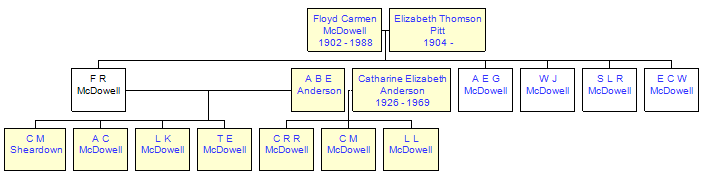 Mini tree diagram