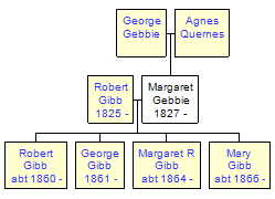 Mini tree diagram