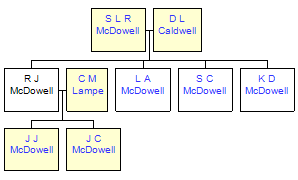 Mini tree diagram