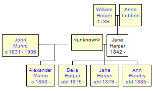 Mini tree diagram