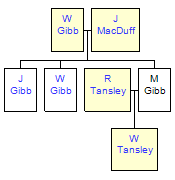 Mini tree diagram