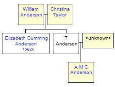 Mini tree diagram