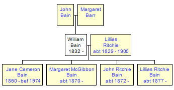 Mini tree diagram